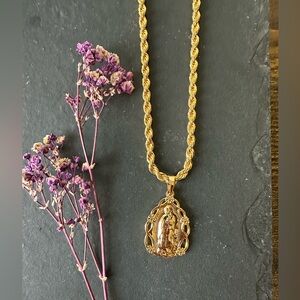 Gold Filled Mary Rope Chain